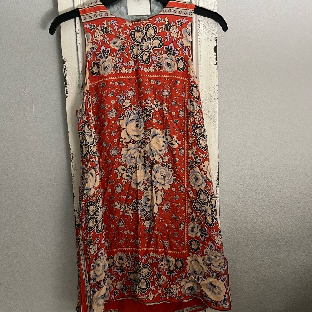 Urban Outfitters Ecote Guinevere open-back frock dress boho size small - Picture 3 of 4
